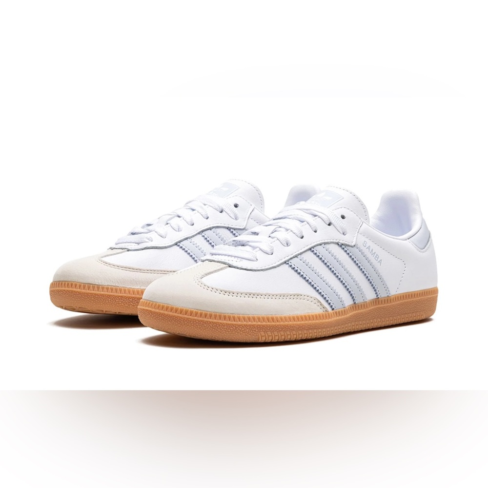 SAMBA OG WMNS "Halo Blue" NWT. I got them from stadium goods just can’t return!